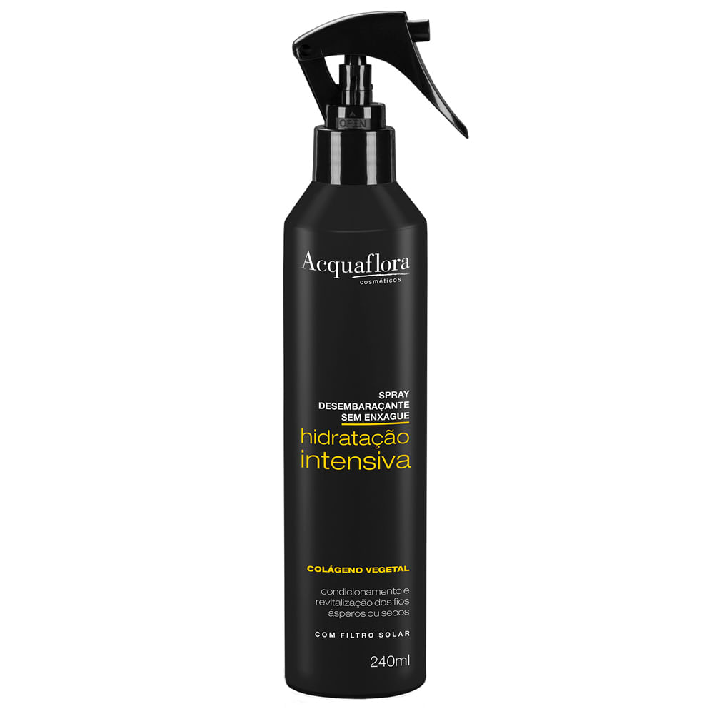 LeaveIn Spray Hidratação Intensiva 240ml Acquaflora Coprobel