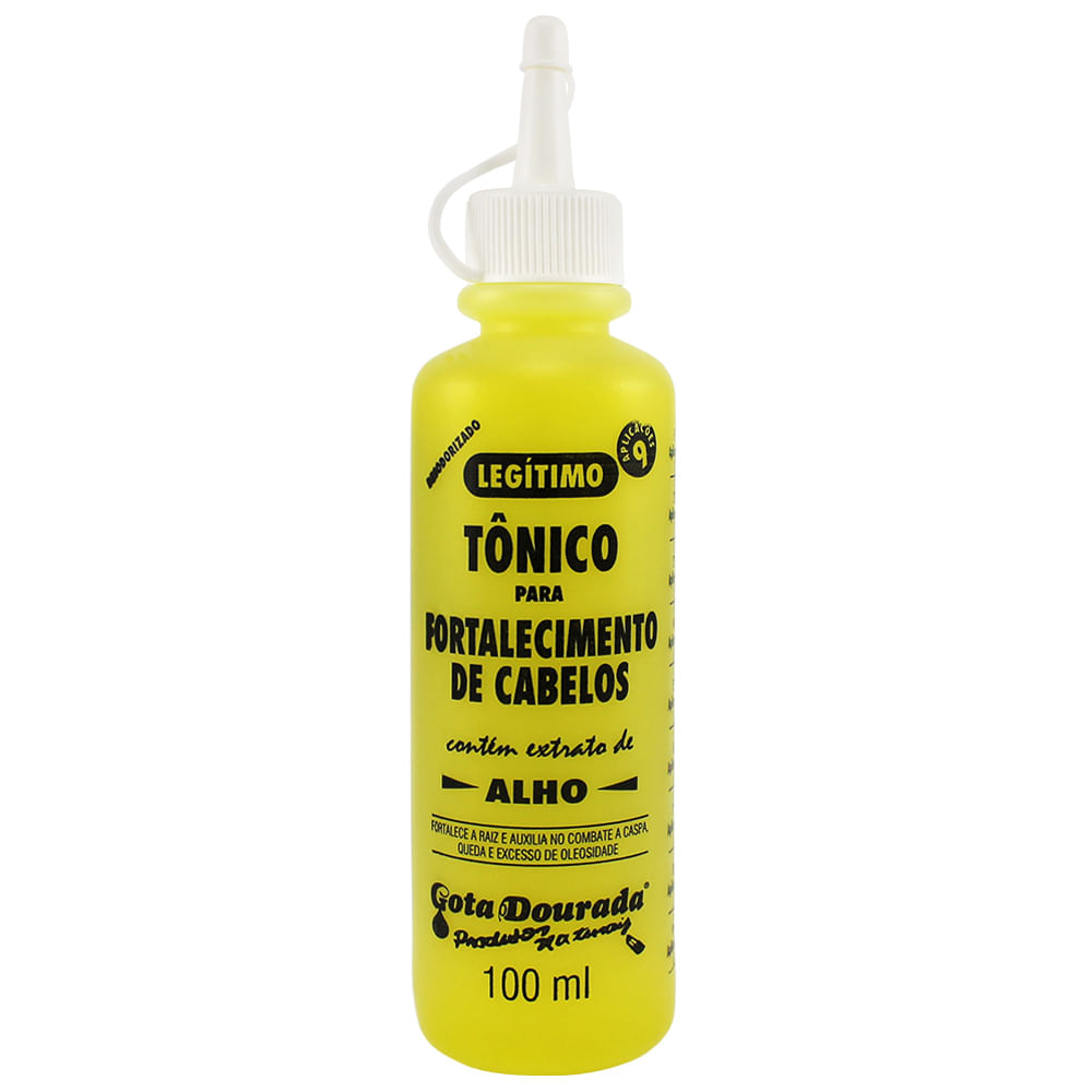 Tônico para Fortalecimento de Cabelo 100ml Gota Dourada - Coprobel