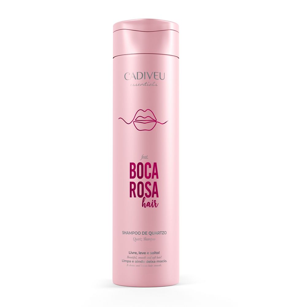 Shampoo Quartzo Boca Rosa 250ml Cadiveu Coprobel