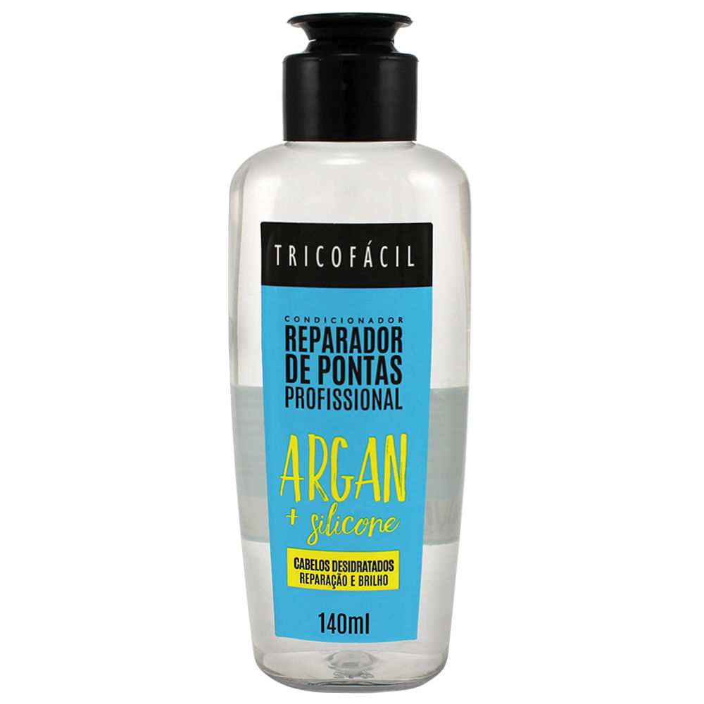 Reparador de Pontas Argan e Silicone 140ml Tricofácil - Coprobel