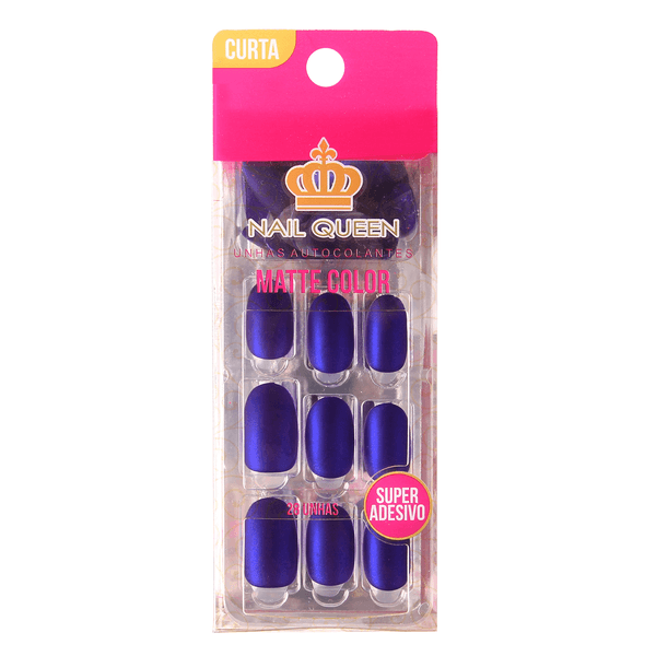unhas-autocolantes-azul-matte-color-24-unid-nail-queen-9486294-19996
