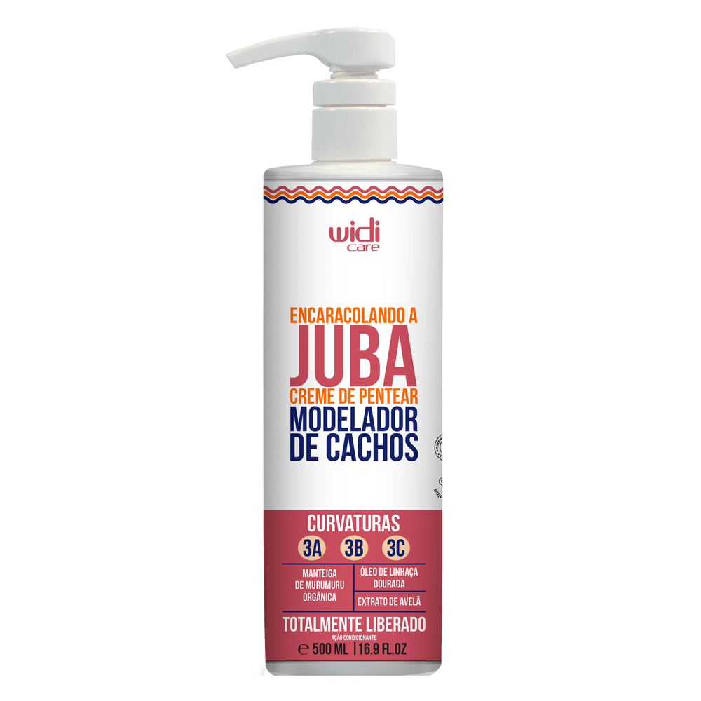 Creme de Pentear Juba Encaracolando 500ml Widi Care - Coprobel Creme de Pentear Juba Encaracolando 500ml Widi Care - Coprobel