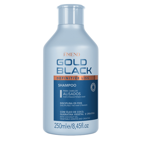 Shampoo Nutritivo Gold Black 250ml Amend