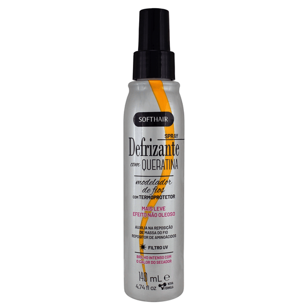 Spray Defrizante com Queratina 140ml Soft Hair
