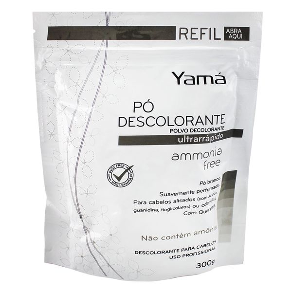 Pó Descolorante Refil Ammonia Free 300g Yamá
