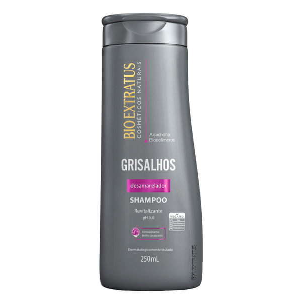 Shampoo Grisalhos 250ml Bio Extratus