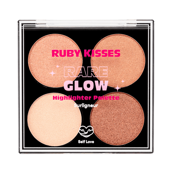 Paleta de Iluminadores Rare Glow 8g Ruby Kisses