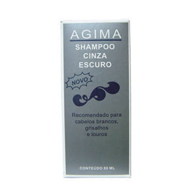 Shampoo Cinza Escuro 80ml Agima