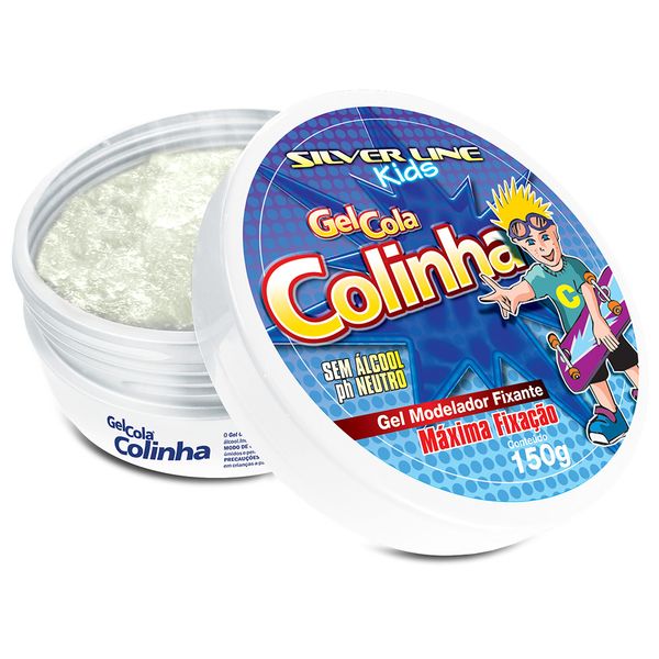 Gel Cola Colinha Kids 150g Silver Line