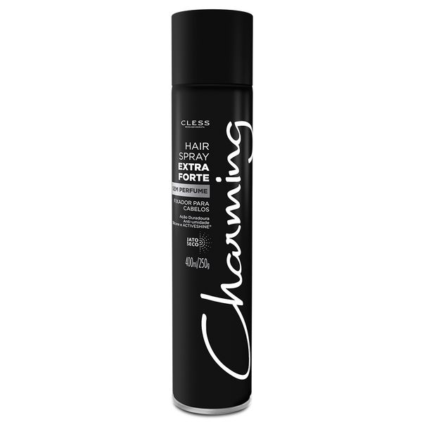 Spray Charming Black sem Perfume 400ml