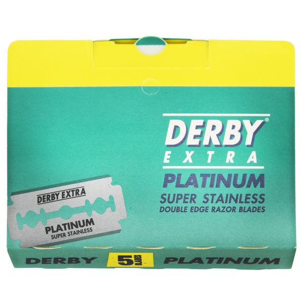 Lâmina Platinum Cartela com 10 caixas Derby Extra