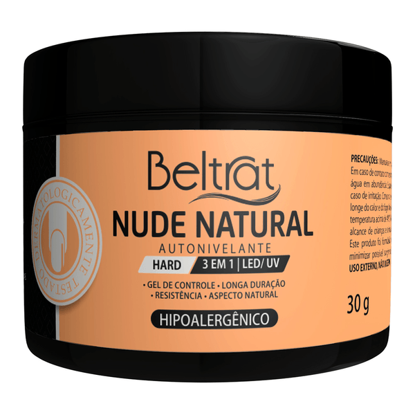 Gel Led Hard 3 em 1 Nude Natural 30g Beltrat