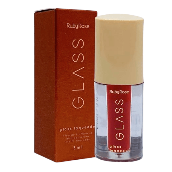 Gloss Labial Glass Cor BG06 3ml Ruby Rose