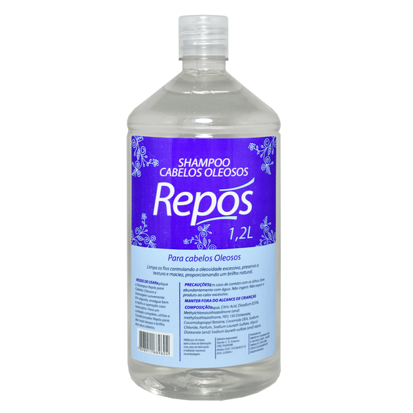Shampoo Cabelos Oleosos 1,2 Litros Repós