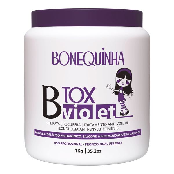 Máscara B-Tox Violet 1kg Bonequinha Escandalosa