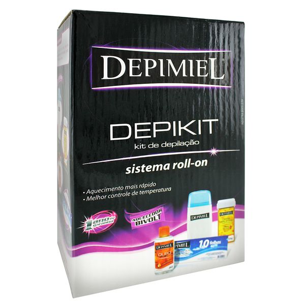 Kit de Depilação Depikit Bivolt Depimiel