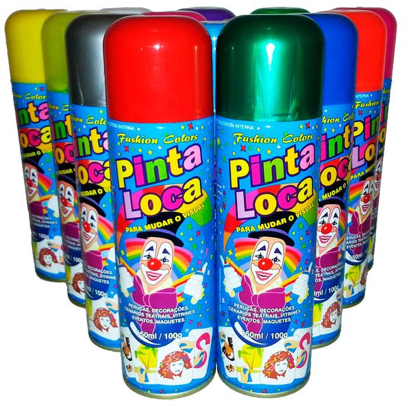 Spray Pinta Loca Roxa 150ml Aspa
