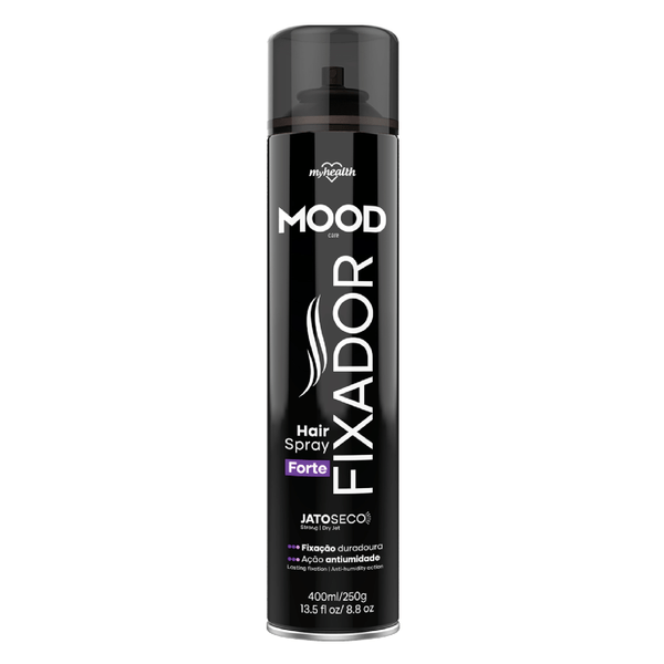 Spray Fixador Forte Mood 400ml Myhealth