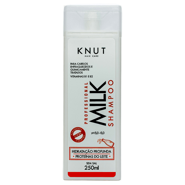 Shampoo Profissional Milk 250ml Knut