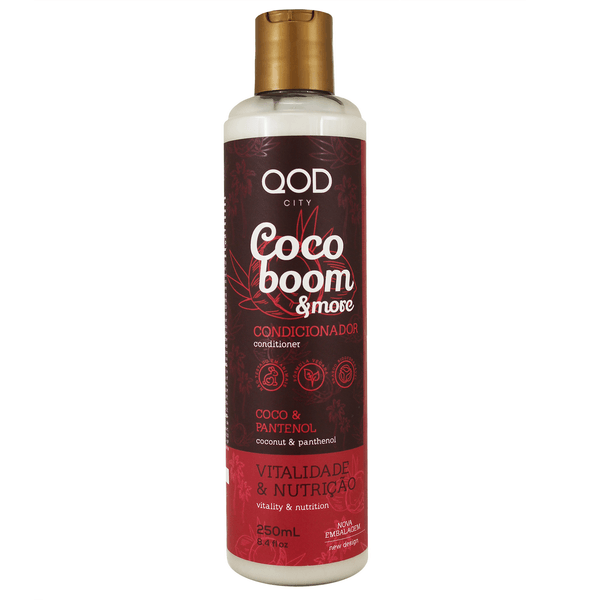 Condicionador City Coco Boom 250ml QOD