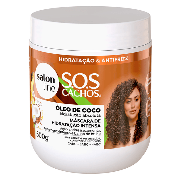 Máscara SOS Cachos Coco 500g Salon Line