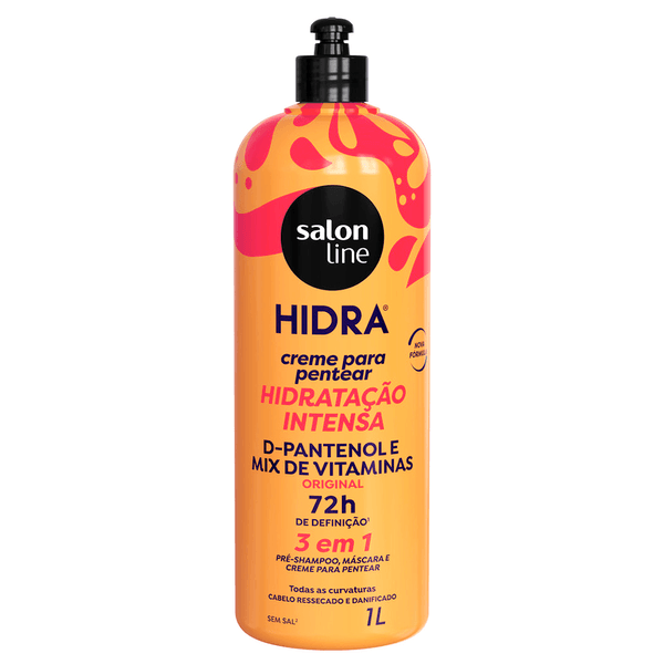 Creme para Pentear Hidra Original Hidratação Intensa 1 Litro Salon Line