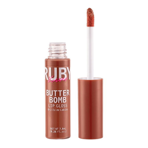 Gloss Labial Butter Bomb Snatched Ruby kisses 7,8ml Kiss