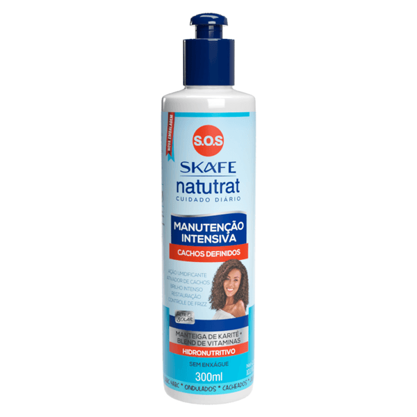 Creme Natutrat Manutenção Intensiva S.O.S 300ml Skafe