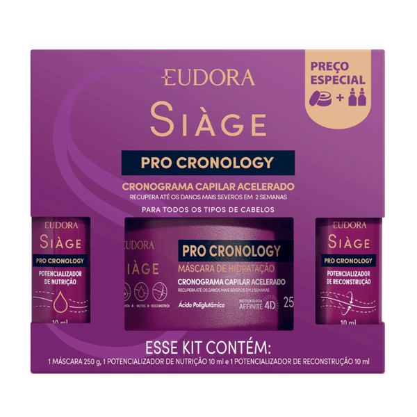 KIT-MASC-EUDORA-POTENC-PRO-250G-CRONOLOGY KIT-MASC-EUDORA-POTENC-PRO-250G-CRONOLOGY