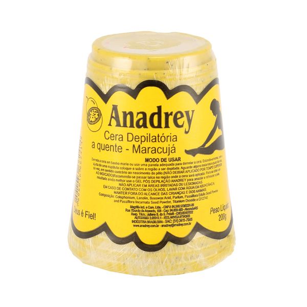CERA-ANADREY-QUENTE-200G-MARACUJA CERA-ANADREY-QUENTE-200G-MARACUJA