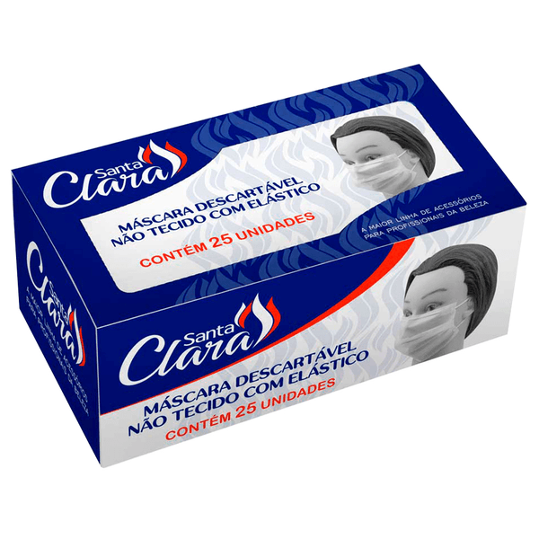 MASC-DESC-STA-CLARA-BRANCA-25UN-C-ELAST MASC-DESC-STA-CLARA-BRANCA-25UN-C-ELAST