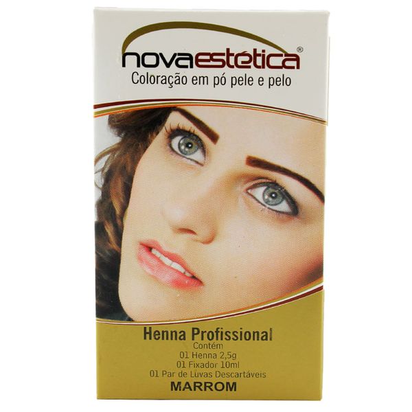 KIT-HENNA-NOVA-ESTET-P-SOBRANC-MARROM KIT-HENNA-NOVA-ESTET-P-SOBRANC-MARROM