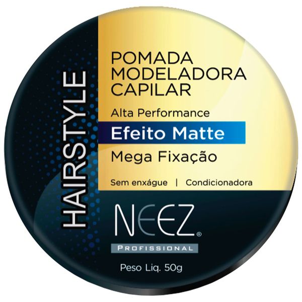 POMADA-NEEZ-MODEL-50G-EFEITO-MATTE POMADA-NEEZ-MODEL-50G-EFEITO-MATTE