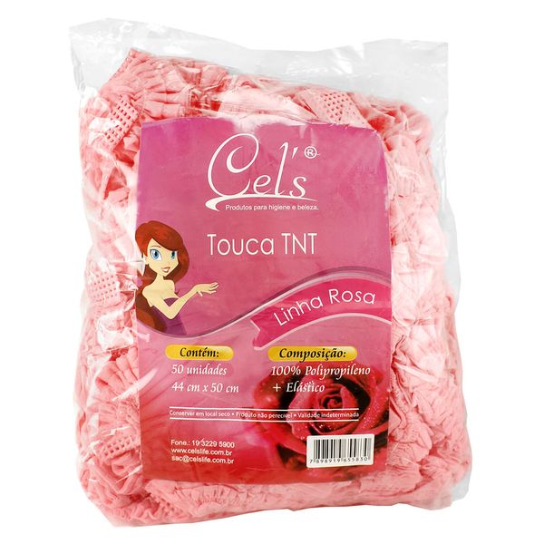 TOUCA-DESC-CELS-TNT-ROSA-50UN TOUCA-DESC-CELS-TNT-ROSA-50UN
