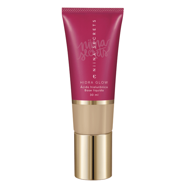 BASE-LIQ-NIINA-SECR-HIDRA-GLOW-30ML-COR-13 BASE-LIQ-NIINA-SECR-HIDRA-GLOW-30ML-COR-13