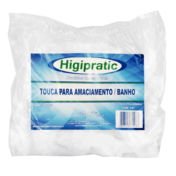 TOUCA-DESC-HIGIPRATIC-BANHO-25UN TOUCA-DESC-HIGIPRATIC-BANHO-25UN