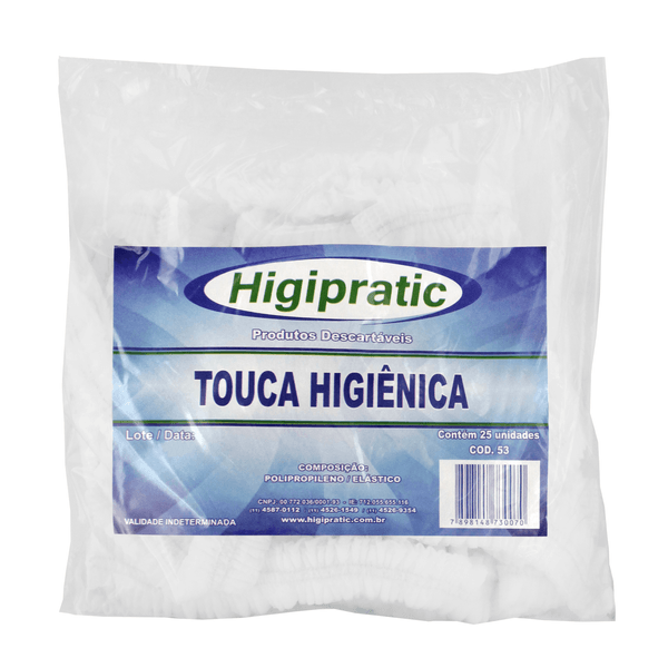 TOUCA-HIG-HIGIPRATIC-25UN TOUCA-HIG-HIGIPRATIC-25UN