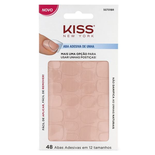ADESIVO-KISS-P-UNHA-48UN ADESIVO-KISS-P-UNHA-48UN