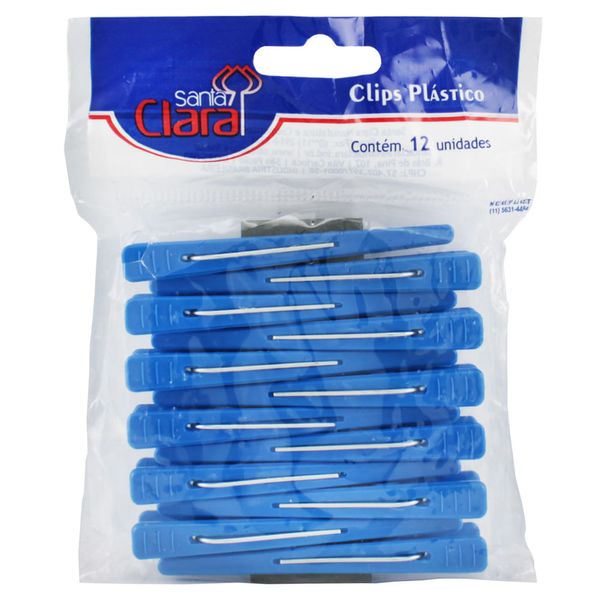 CLIPS-STA-CLARA-PLAST-12UN CLIPS-STA-CLARA-PLAST-12UN