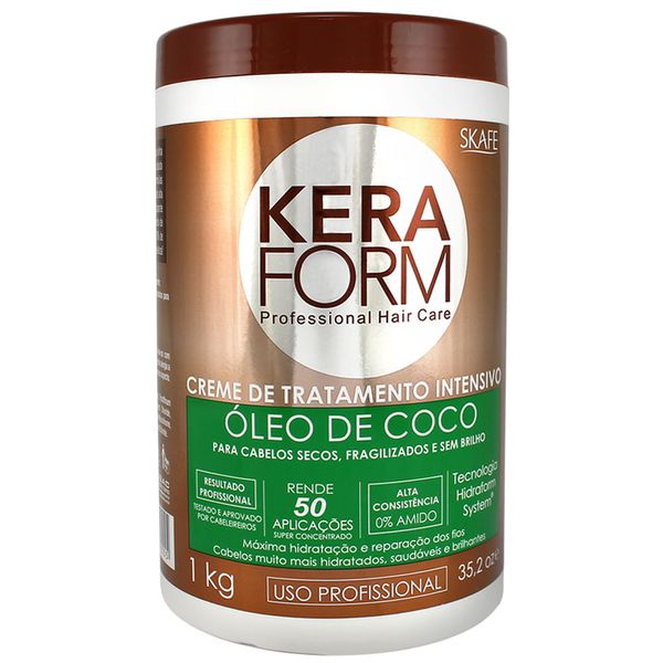 CR-TRAT-SKAFE-KERAFORM-1KG-OLEO-DE-COCO CR-TRAT-SKAFE-KERAFORM-1KG-OLEO-DE-COCO