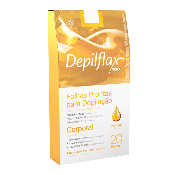 FOLHA-DEP-DEPILFLAX-CORP-20UN-NATURAL FOLHA-DEP-DEPILFLAX-CORP-20UN-NATURAL