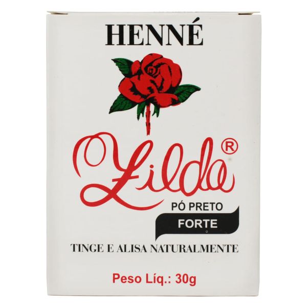 HENNE-PO-ZILDA-PRETO-30G-FORTE HENNE-PO-ZILDA-PRETO-30G-FORTE