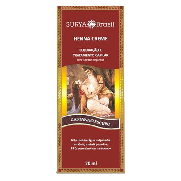 HENNA-SURYA-CR-70ML-CAST-ESCURO HENNA-SURYA-CR-70ML-CAST-ESCURO