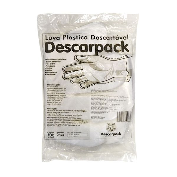 LUVA-DESCARPACK-PLAST-100UN-DESC LUVA-DESCARPACK-PLAST-100UN-DESC
