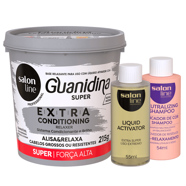 KIT-GUANI-SALON-LINE-EX-COND-215G-SUPER KIT-GUANI-SALON-LINE-EX-COND-215G-SUPER