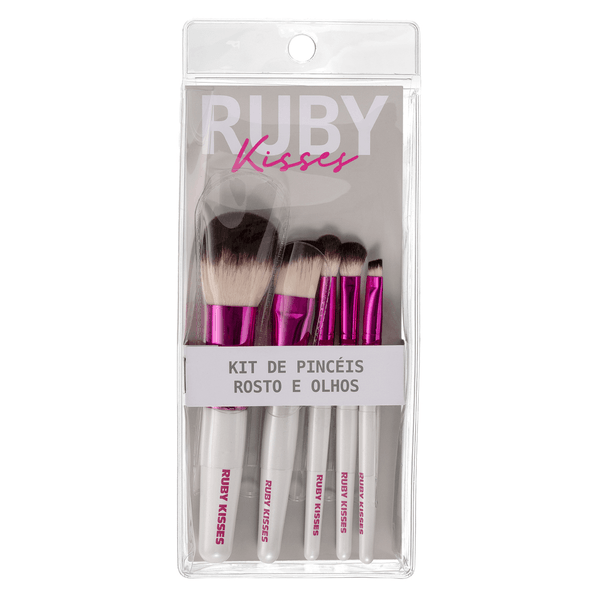 KIT-PINCEL-KISS-P-MAQ-P-OLHOS-E-ROSTO KIT-PINCEL-KISS-P-MAQ-P-OLHOS-E-ROSTO