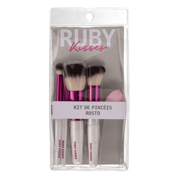 KIT-PINCEL-KISS-P-MAQ-P-ROSTO KIT-PINCEL-KISS-P-MAQ-P-ROSTO