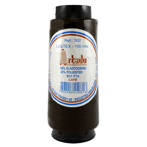 LASTEX-BLACK-HAIR-C-100M-MARROM LASTEX-BLACK-HAIR-C-100M-MARROM