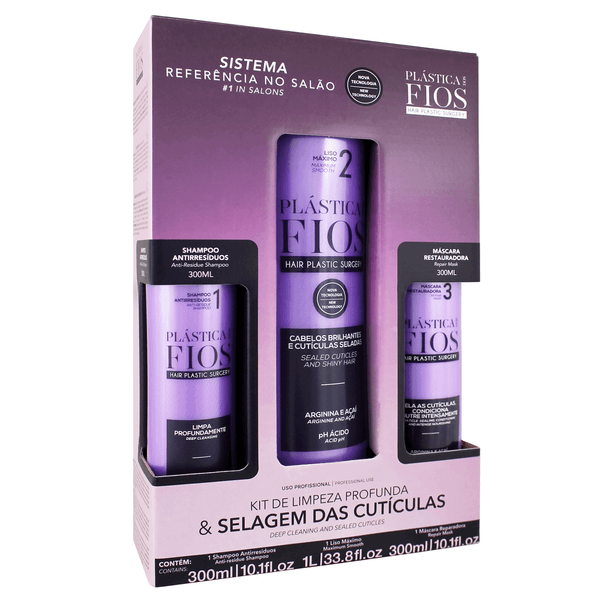 KIT-REDUT-CADIVEU-PLAST-FIOS-1L-C-SH-300ML KIT-REDUT-CADIVEU-PLAST-FIOS-1L-C-SH-300ML