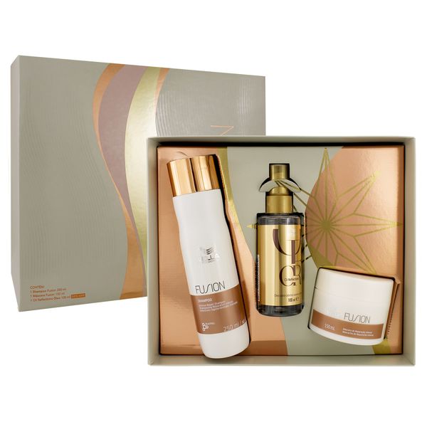 KIT-SH-MAS-WELLA-FUSION-250ML-50-DESC-OLEO